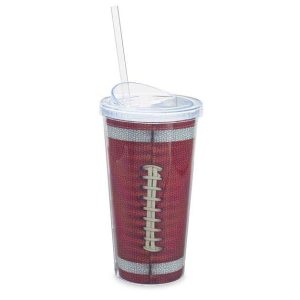 Wine Glasses & Tumblers |   Travel Cup Football Design