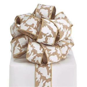 Wired |   #9 Spring Naturals Wired Burlap Ribbon