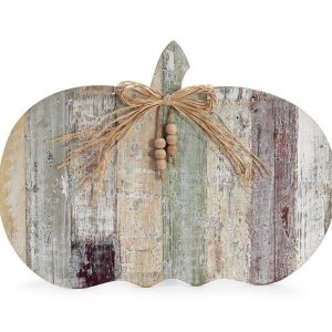 Home Accessories |   Rustic Wood Pumpkin Decor